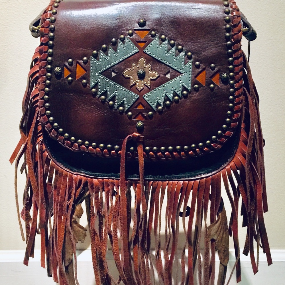 American West Crossbody Flap Bag
